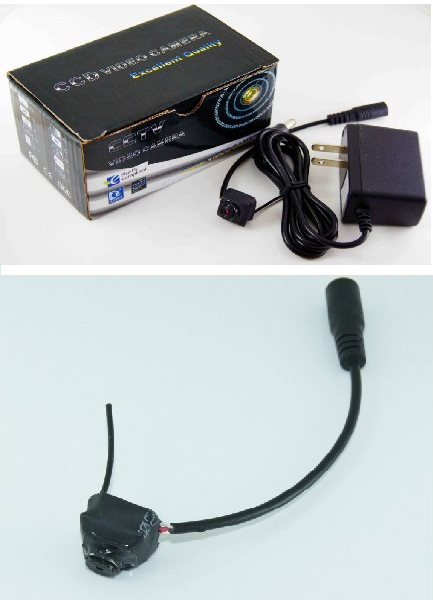 2.4Ghz Wireless Mini CCTV Spy Camera 520TVL,0.008LUX