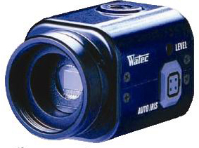 Small Watec WAT-902H2 ULTIMATE 1/2 CCD 570TV Lines B/W CCTV Camera