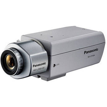 Panasonic WV-CP284 1/3 Color High Resolution Camera with Adaptive Black Stretch and Day/Night Function