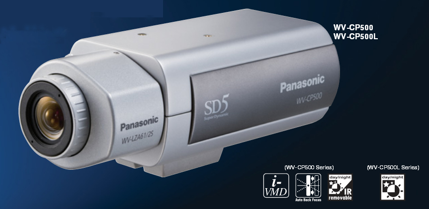 Panasonic WV-CP500L SD5 Day/Night Camera
